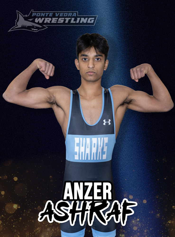 Anzer Ashraf - Ponte Vedra High School Sharks Wrestling Team