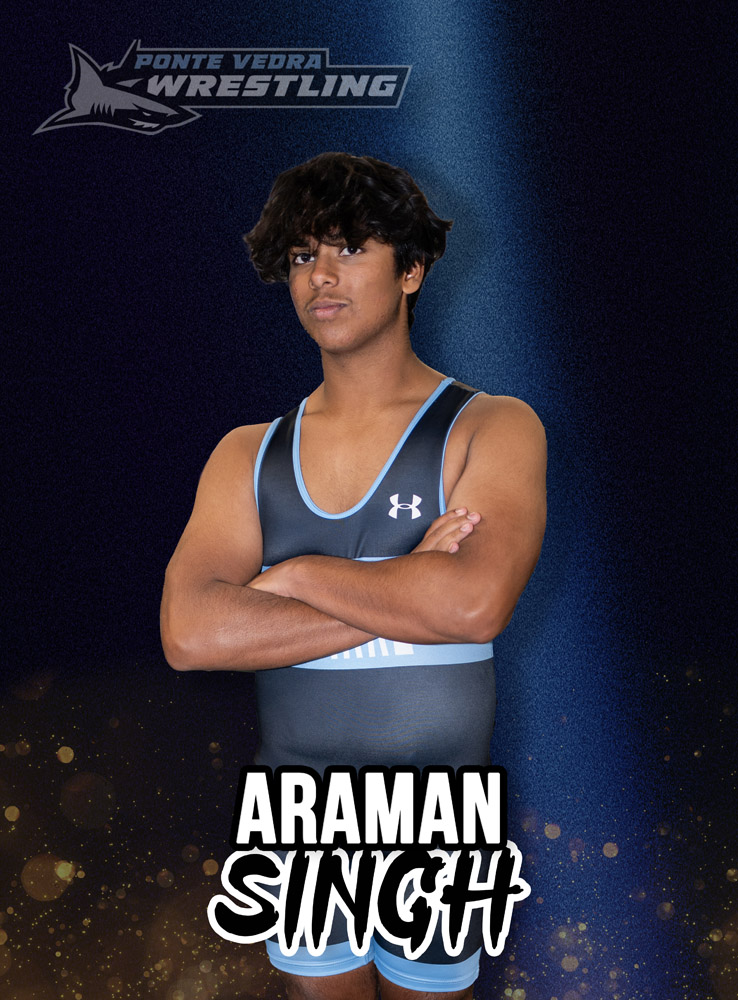 Araman Singh - Ponte Vedra High School Sharks Wrestling Team