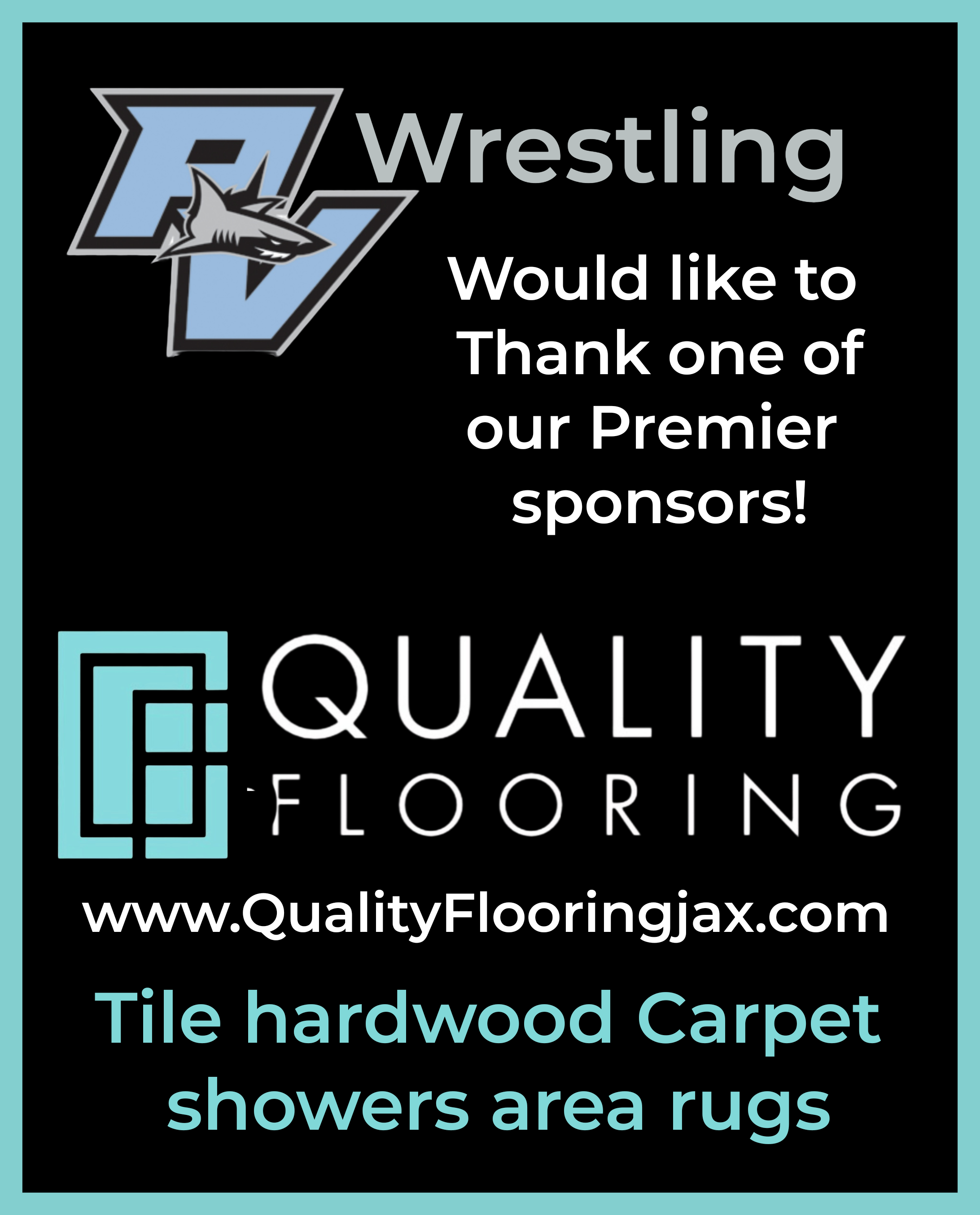 Quality Flooring by Frank Milea - Emerald Sponsor of the Ponte Vedra High School Wrestling Team